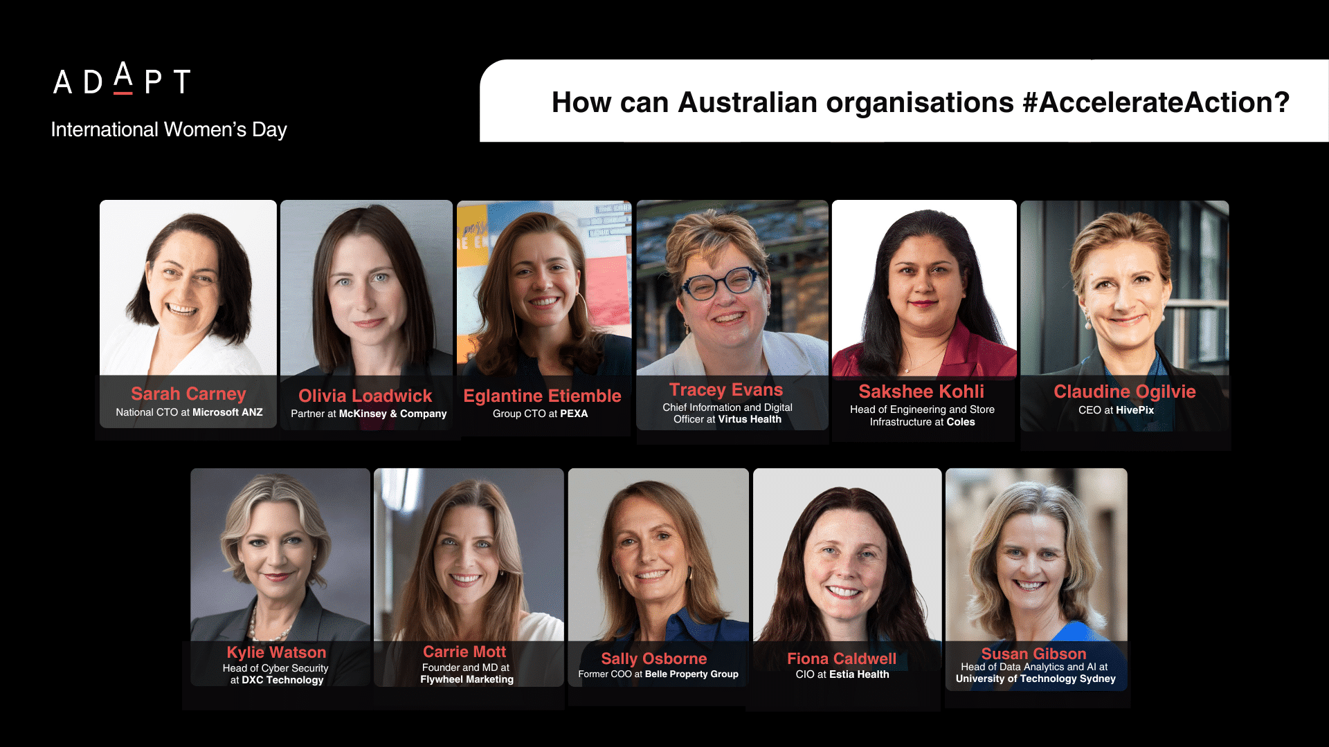 International Women’s Day 2025: Amplifying Voices, Accelerating Action for Aussie Women in Tech