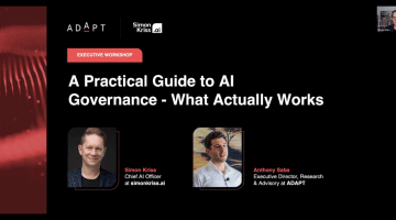How Can Organisations Get AI Governance Right To Accelerate Innovation Safely?