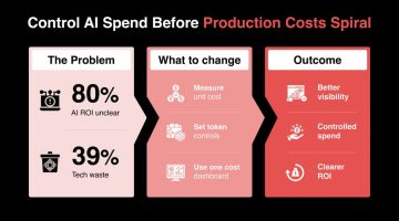 AI Spend Will Spiral Unless CFOs Redesign Cost Governance for Tokens, Cloud and Inference